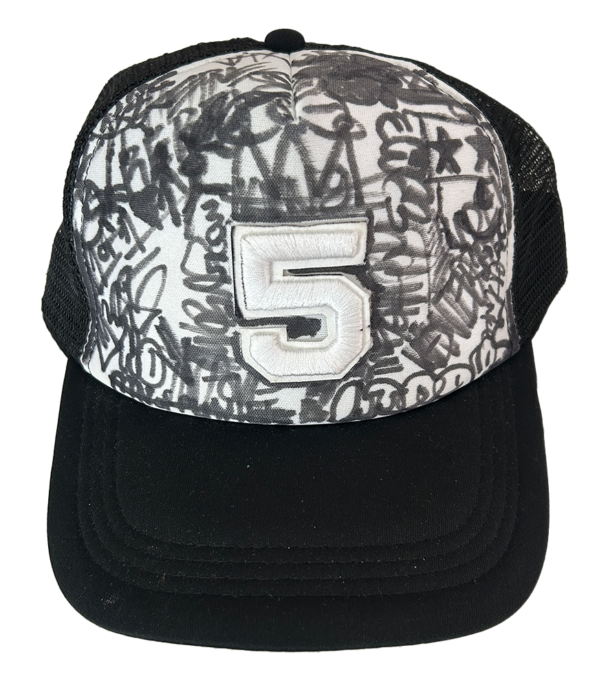 Tagged 5 Trucker hat